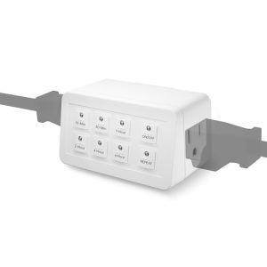 BN-LINK Digital Indoor Countdown Timer – 2-Outlet, Repeat