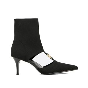 NEWBELLA MOUSSE FIT Women’s Slip-On Kitten Heel Boots