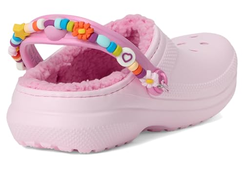 Crocs Classic Lined Kids Clog - Warm & Comfy Pink - Image 5