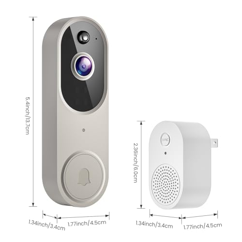 1080p Wireless Video Doorbell Camera for Home Security - Image 8