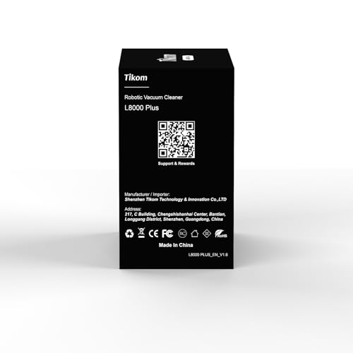 Tikom L8000 Plus Robot Vacuum & Mop - Self-Empty, 6000Pa - Image 15