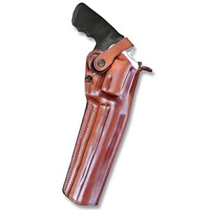 Premium Leather Belt Holster S&W 500 Magnum – Brown