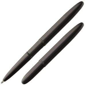 Fisher Space Pen Bullet Pen – Matte Black Brass Ballpoint