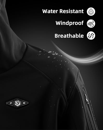WASOTO Men's Heated Jacket | 18400mAh Battery | Windproof - Image 5