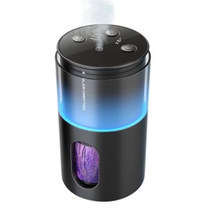 Pmsusoow Waterless Diffuser: Mini Scent for Home & Car