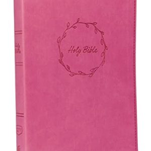 KJV Holy Bible: Large Print Thinline, Pink Leathersoft