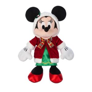 Disney Minnie Mouse Holiday Plush – Christmas Collection Toy