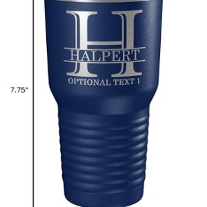 Personalized 30oz Insulated Tumbler – Custom Engraved Gift