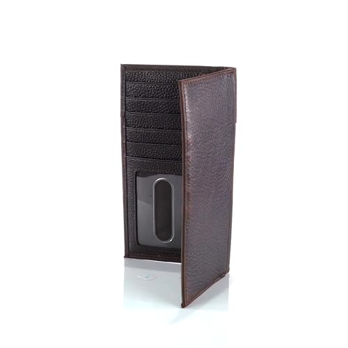 Ariat Men's Distressed Leather Rodeo Wallet | Silver Concho - Image 4