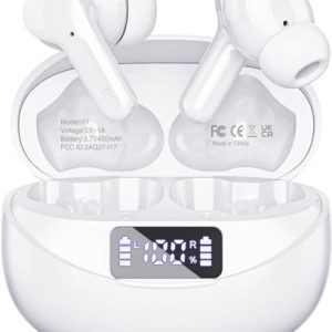 Wireless Earbuds with HiFi Stereo & ENC Noise Canceling