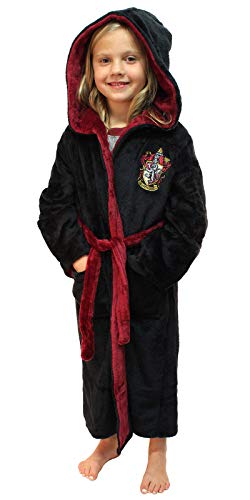 Harry Potter Gryffindor Girl's Fleece Robe Pajama - Image 6