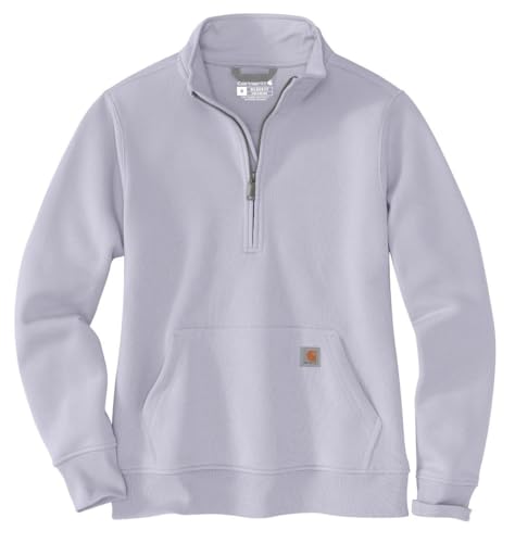 Carhartt Women's Relaxed Fit Midweight Quarter-Zip Sweatshirt - Image 2