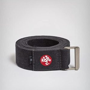 Manduka Align Yoga Strap – 10ft Cotton for Slip-Free Support