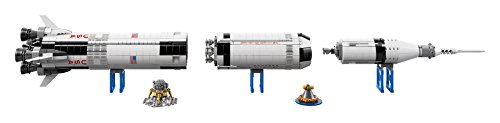 LEGO Ideas NASA Apollo Saturn V Rocket Model Kit (1969 Pcs) - Image 9
