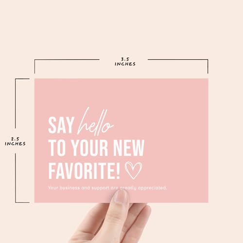 100-Pack Business Thank You Cards - Say Hello - Image 2