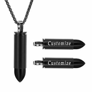 Customized Cross Urn Necklace – Double-Sided Engraving Keepsake