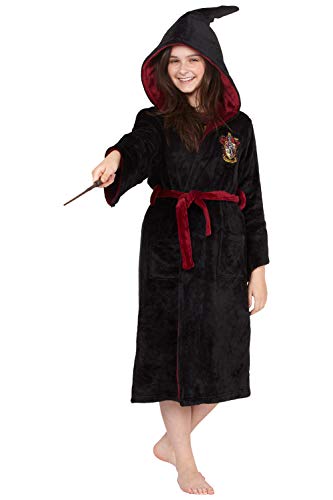 Harry Potter Gryffindor Girl's Fleece Robe Pajama - Image 3