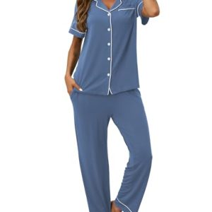 HNG Women’s Comfy 2-Piece Fall Pajama Set – Postpartum Lounge