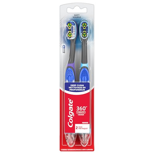 Colgate Total Advanced 360 Floss Tip Sonic Toothbrush 2-Pack