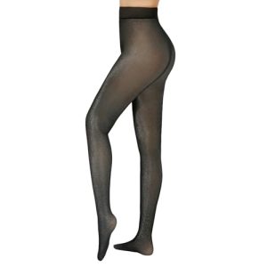 Fleece Lined Tights: Fake Translucent Warm Winter Leggings