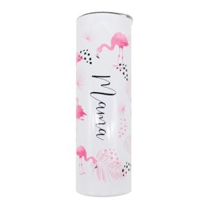 Personalized 20oz Flamingo Insulated Tumbler