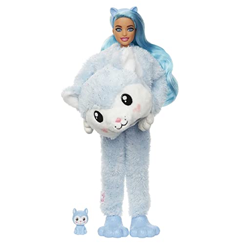 Barbie Cutie Reveal Snowflake Husky Doll - 10 Surprises! - Image 6
