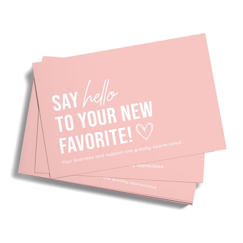 100-Pack Business Thank You Cards - Say Hello - Image 6