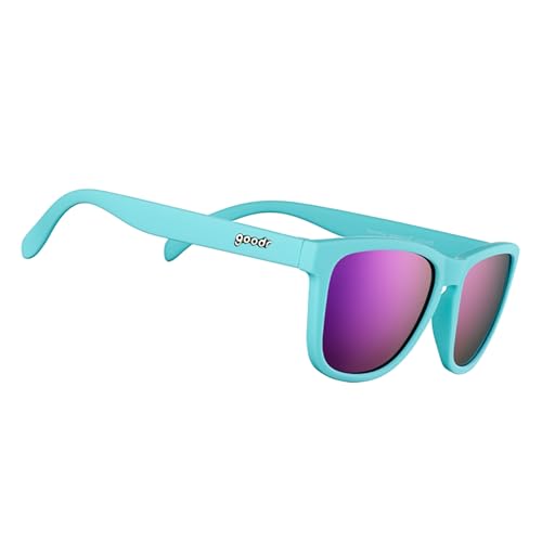 goodr Dinotopia Carnival Polarized Sunglasses - Teal