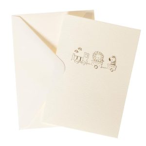 Baby Train Cards: Newborn Greeting Boxed Set (10 Cards)