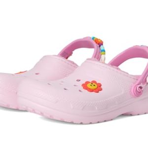 Crocs Classic Lined Kids Clog – Warm & Comfy Pink