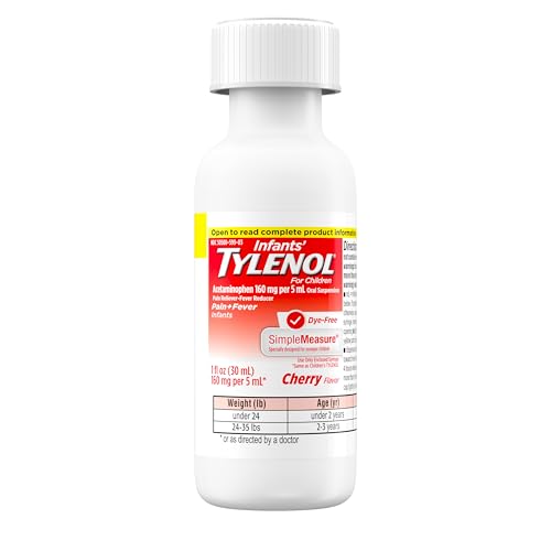 Infants' Tylenol Dye-Free Cherry Pain & Fever Reliever - Image 8