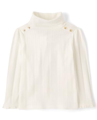 Gymboree Girls' Bunny Tail Turtleneck - Toddler Long Sleeve