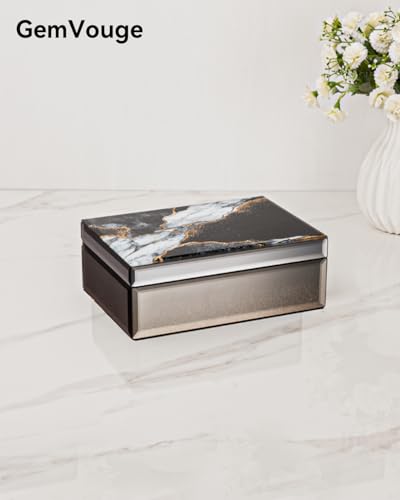 GemVouge Jewelry Organizer Box with Removable Tray - Image 6
