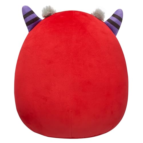 Squishmallows 12-Inch Jeb Burgundy Monster Plush - Image 5