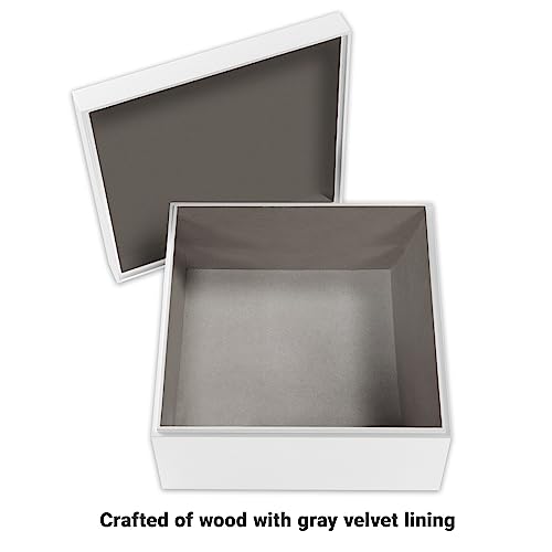 Personalized New Baby Keepsake Box for Boys - Memento Storage - Image 7