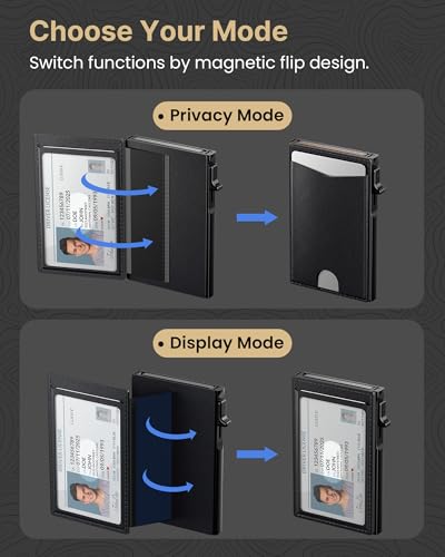 typecase Flip Pop Up Wallet - Men's RFID Leather - Image 3