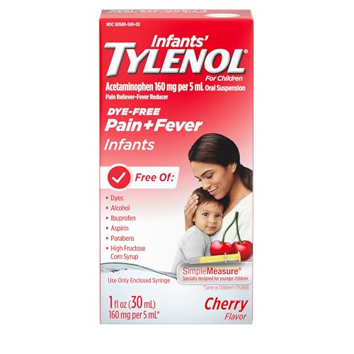 Infants' Tylenol Dye-Free Cherry Pain & Fever Reliever