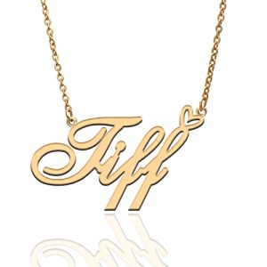 Customized Name Necklace – Personalized Gold Plated Jewelry