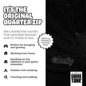 THE COMFY Original Quarter-Zip Wearable Blanket