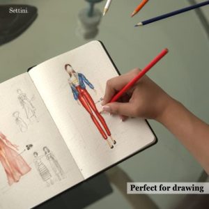 SETTINI A5 Vegan Leather Dotted Journal – Grey Elephants