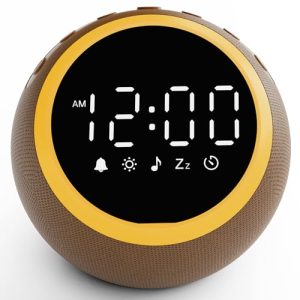 Soft Sound Alarm Clock with 30 Soothing Sleep Sounds