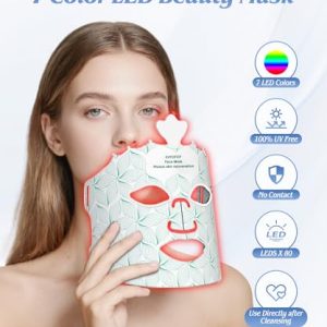 Wireless Red Light Photon Facial Mask for Anti-Aging Skin Care