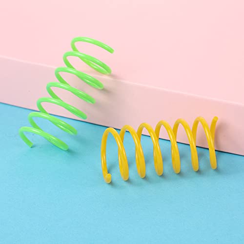 80 Pack Colorful Cat Spring Toys - Durable Indoor Play - Image 7