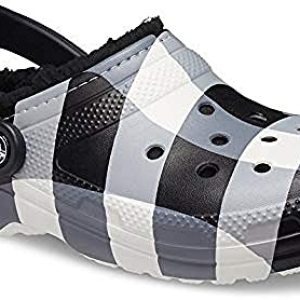 Crocs Classic Holiday Lined Clogs – Cozy Plaid Unisex