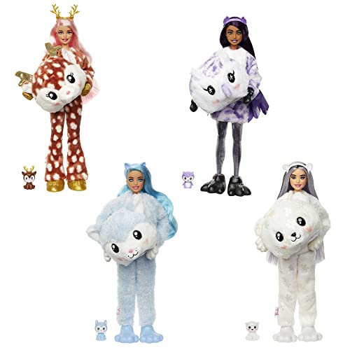 Barbie Cutie Reveal Snowflake Husky Doll - 10 Surprises! - Image 2