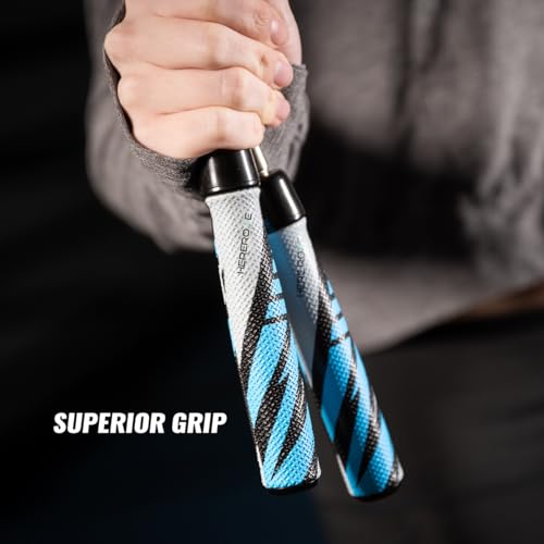 Hererope 3-in-1 Weighted Jump Rope Set for Fitness Training - Image 6