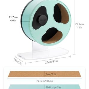 Niteangel Quiet Hamster Wheel – Clouds Series Exercise