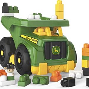 MEGA BLOKS John Deere Dump Truck Building Set