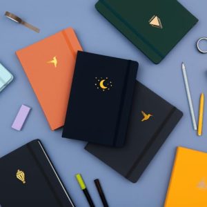 Yop & Tom A5 Bullet Journal – Moon & Stars 160 GSM Paper