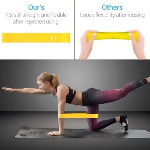 ZiYun 6-Pack Elastic Resistance Bands for Training